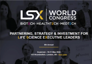 LSX World Congress. In-person in London May 10-11, 2022. Online May 16-20.