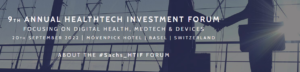 HealthTech Investment Forum, September 20-22, 2022, in Basel